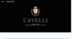Desktop Screenshot of cavellivini.com