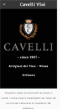 Mobile Screenshot of cavellivini.com