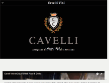 Tablet Screenshot of cavellivini.com